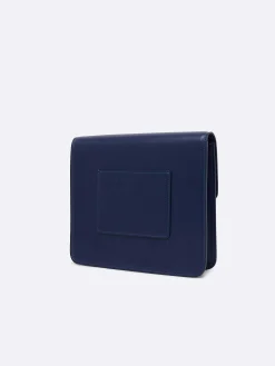 Carel Tassen>Blauwe Leren Tas