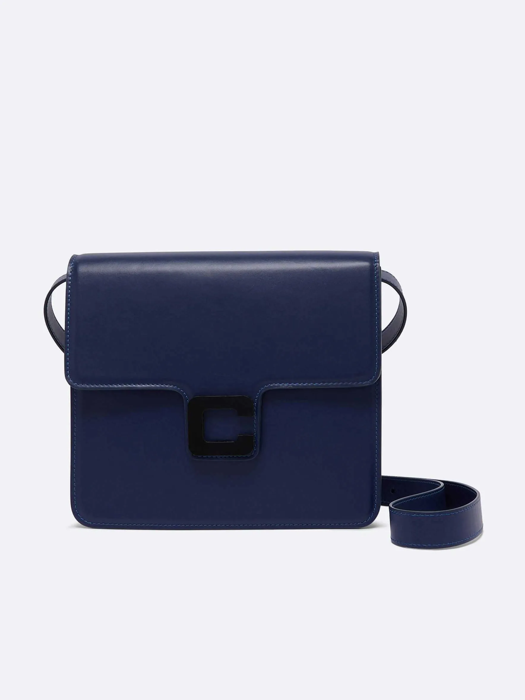 Carel Tassen>Blauwe Leren Tas