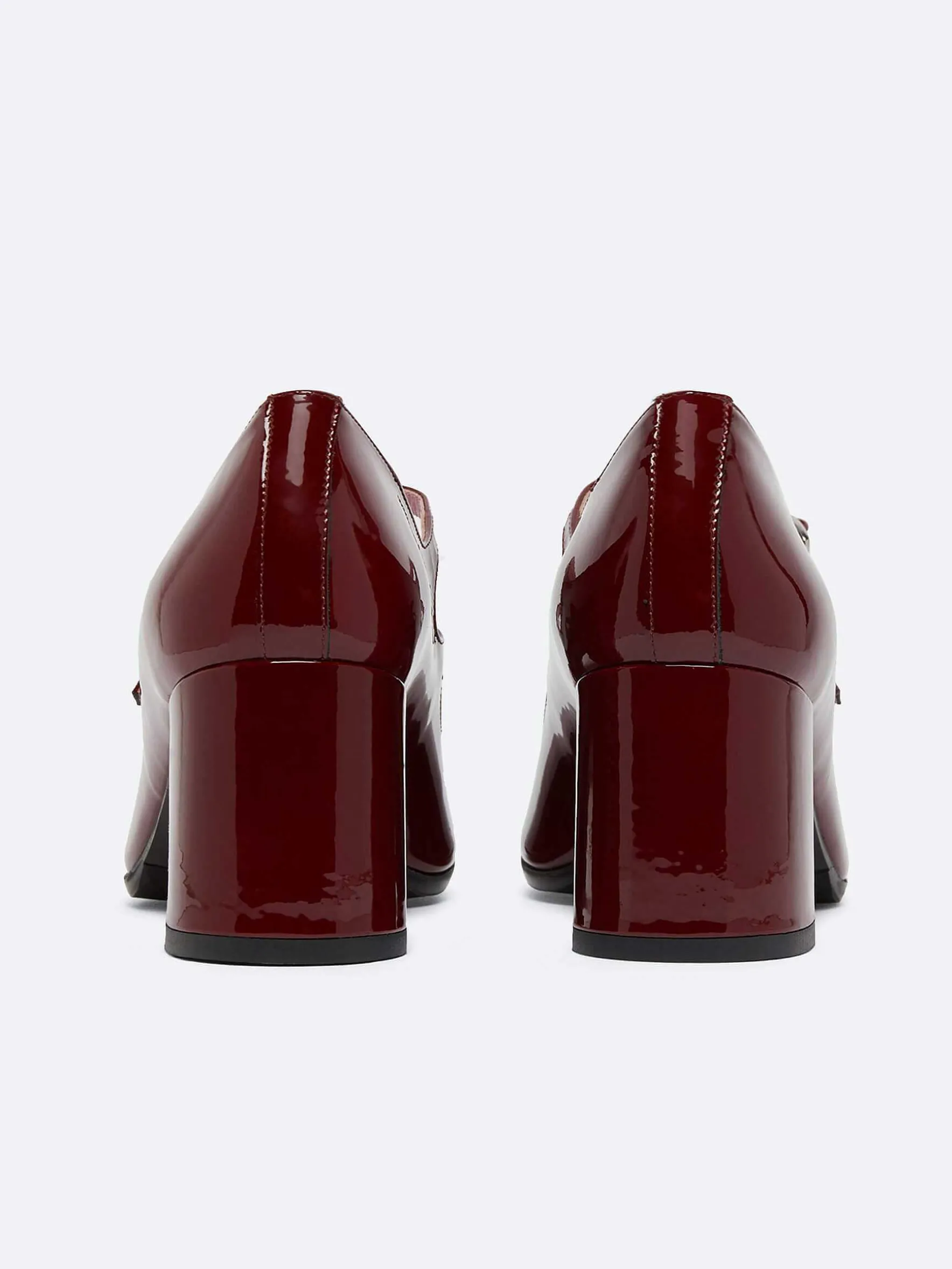 Carel Maria Janes>Bordeaux Lakleer Mary Janes Pumps