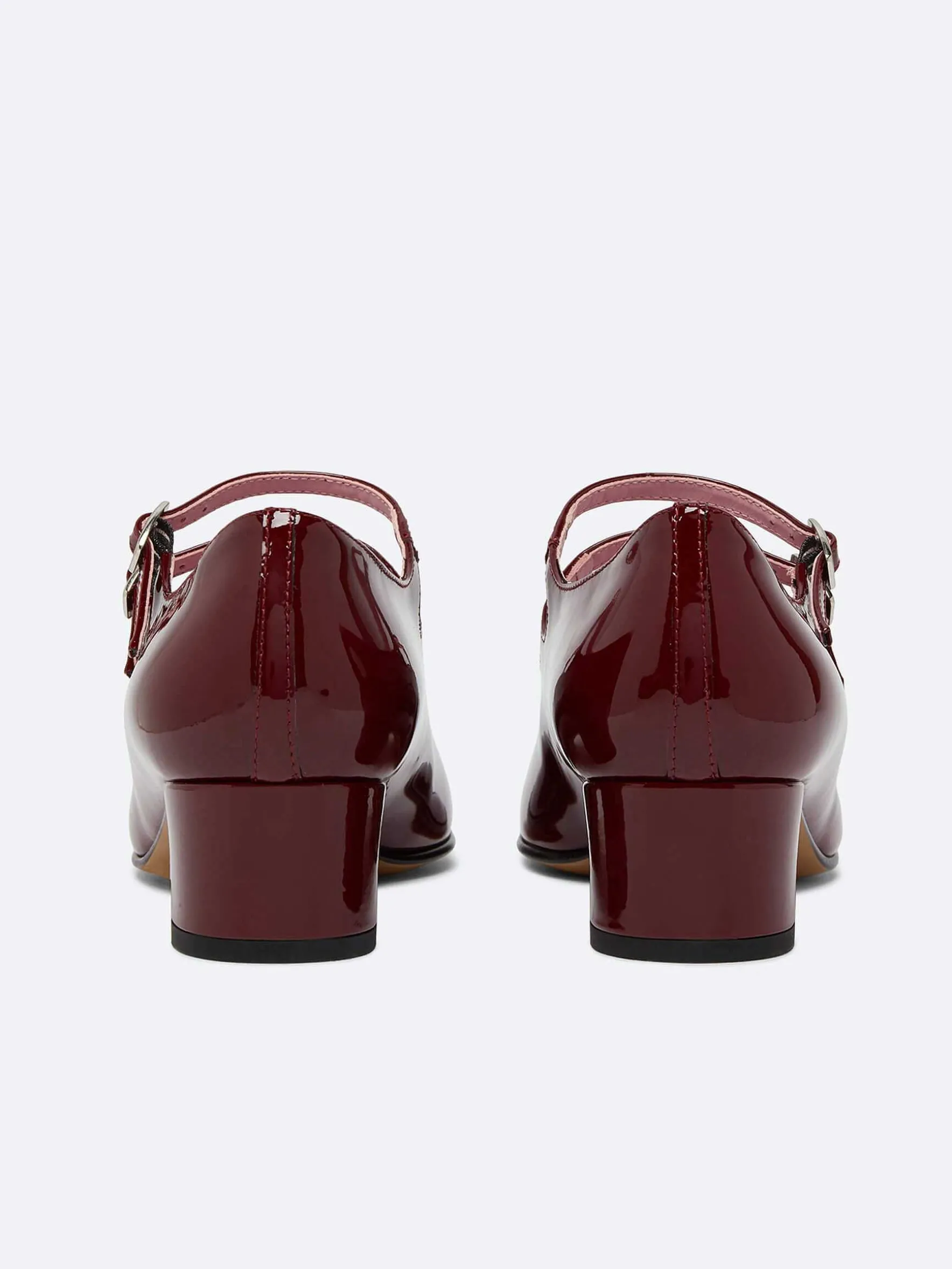 Carel Maria Janes>Bordeaux Lakleer Mary Janes Pumps