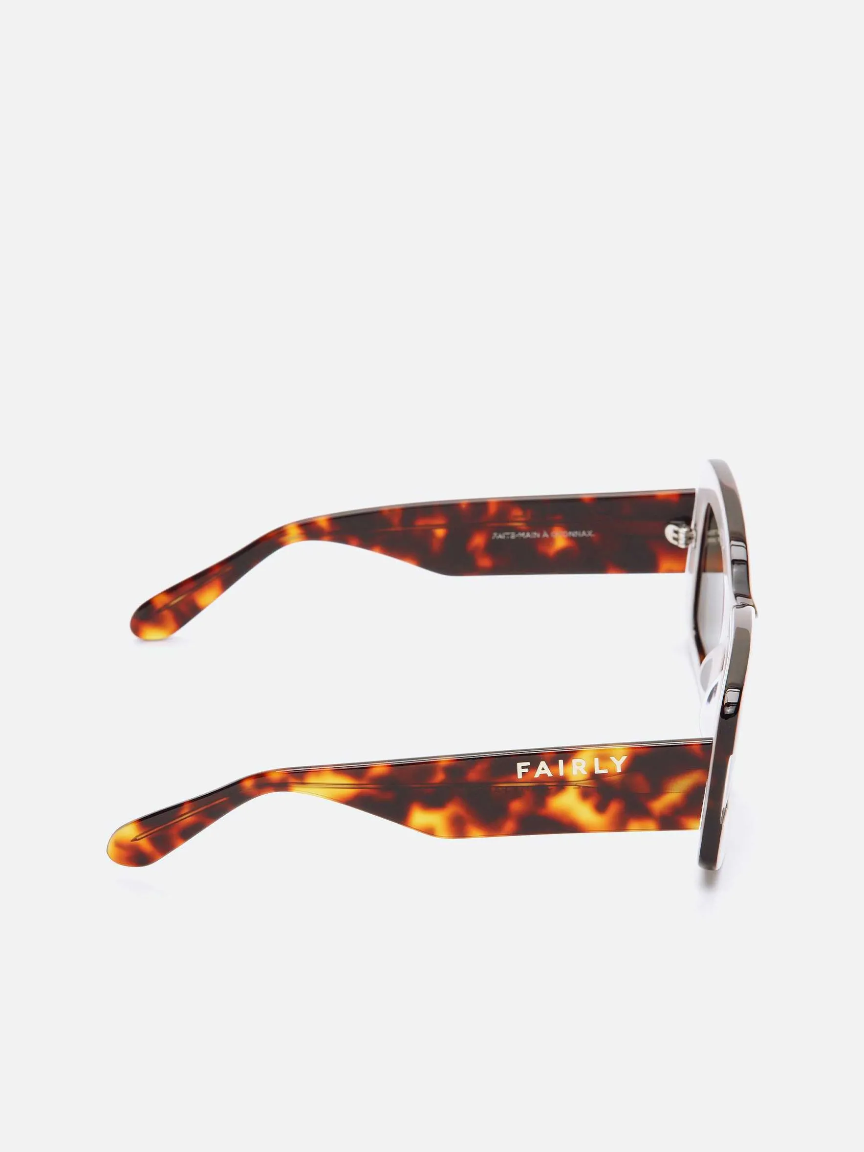 Carel Accessoires>Ivoorkleurige Acetaat Zonnebril