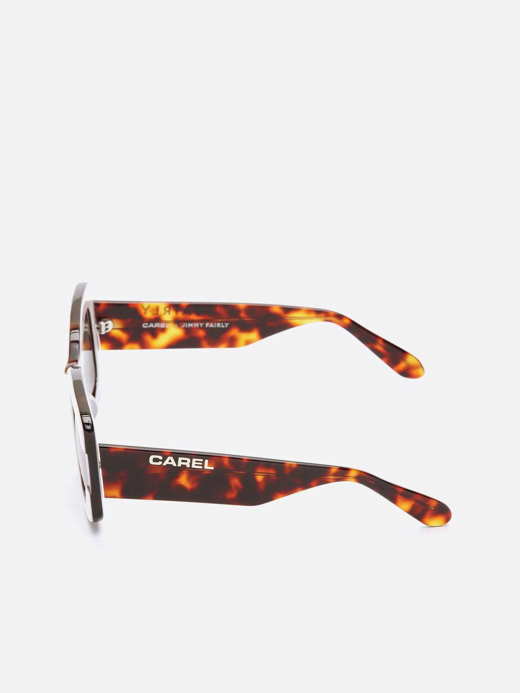 Carel Accessoires>Ivoorkleurige Acetaat Zonnebril