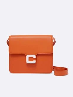 Carel Tassen>Oranje Leren Tas