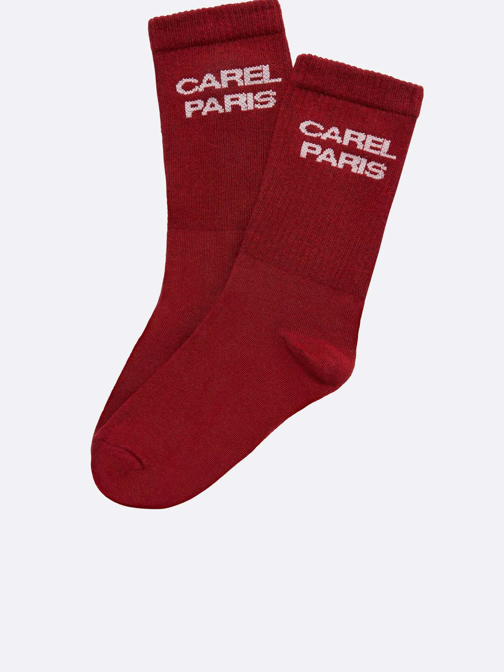 Carel Accessoires>Rode Sokken Paris