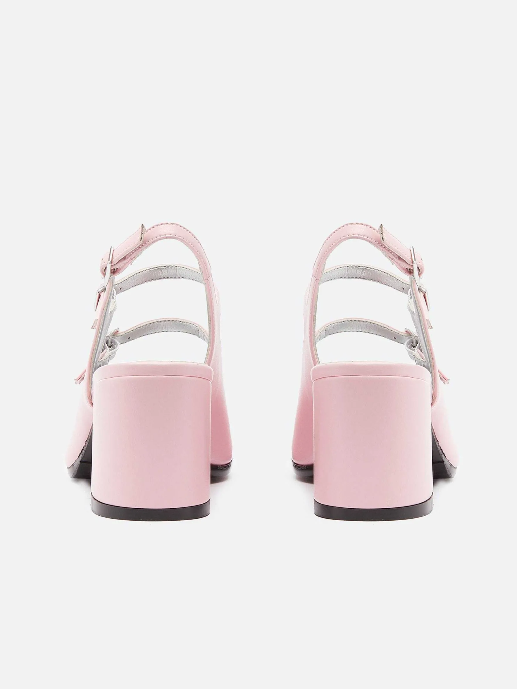 Carel Slingbacks>Roze Appleskin Slingback Mary Janes